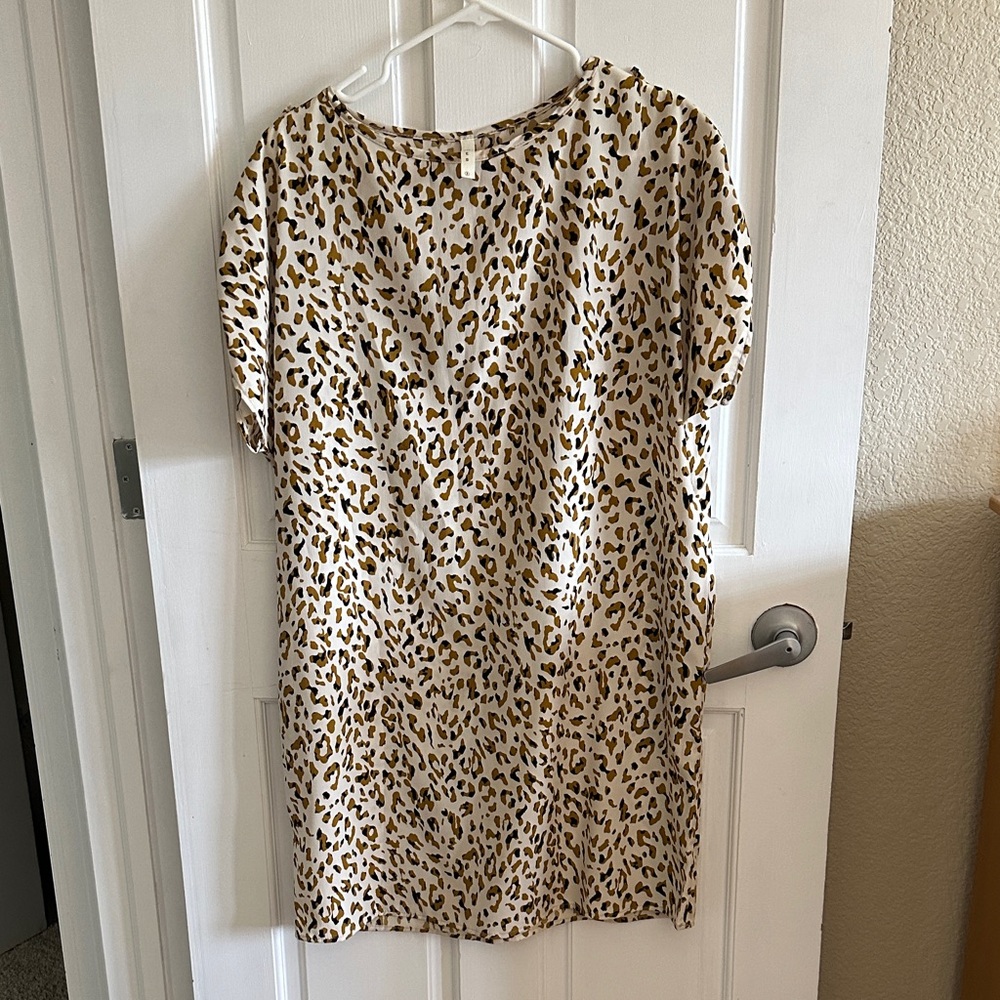 MTS Leopard Print Mini Dress